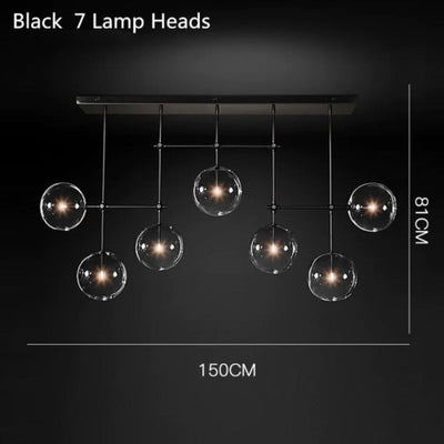 Lustre en Verre Créatif Design Post-Moderne Minimaliste Élégant - Lumiine