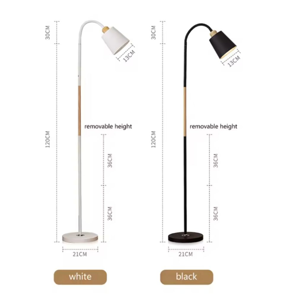 Lampadaire Design Moderne Led en Métal avec Formes Circulaires