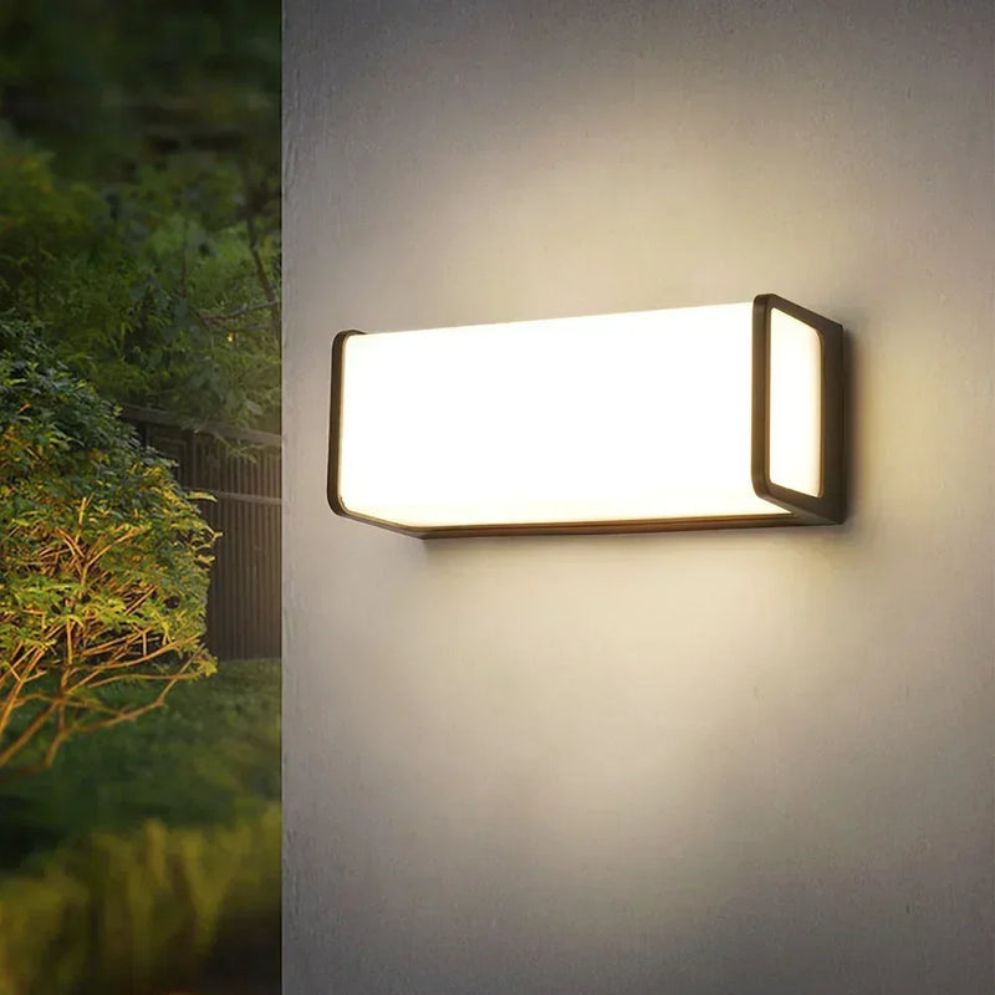 Applique Murale LED Extérieure IP65 Rectangle - Lumiine
