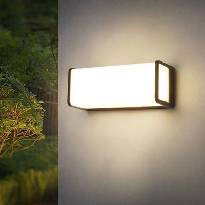 Applique Murale LED Extérieure IP65 Rectangle - Lumiine
