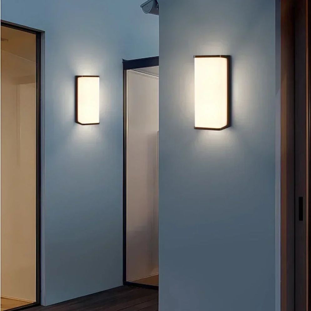 Applique Murale LED Extérieure IP65 Rectangle - Lumiine