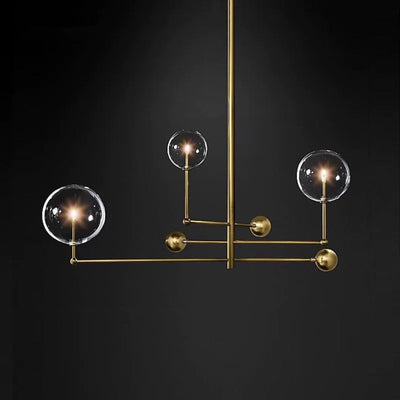 Lustre en Verre Créatif Design Post-Moderne Minimaliste Élégant - Lumiine