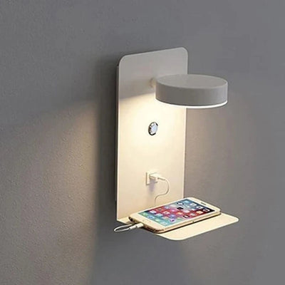 Applique murale d'intérieur haute qualité avec chargeur usb
