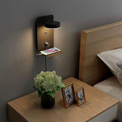 Applique murale d'intérieur haute qualité avec chargeur usb