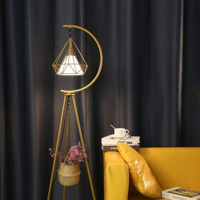 Lampadaire Design Pied Triangle à Led - Lumiine