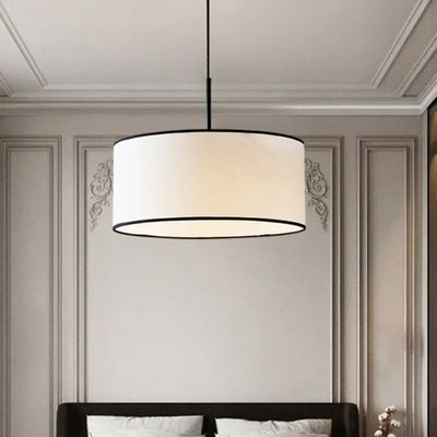 Lustre Nouveauté en Tissu Design Éclairage Maison Fil Réglable - Lumiine