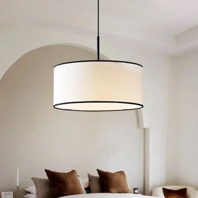 Lustre Nouveauté en Tissu Design Éclairage Maison Fil Réglable - Lumiine