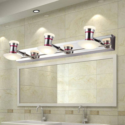 Applique Chromée Miroir Salle de Bain (2 ou 3 Lampes) - Lumiine