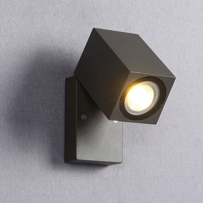 Applique Extérieur Spots Led en Aluminium Cubique - Lumiine