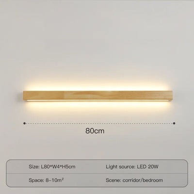 Applique Led pour Miroir en Bois Botimi - Lumiine