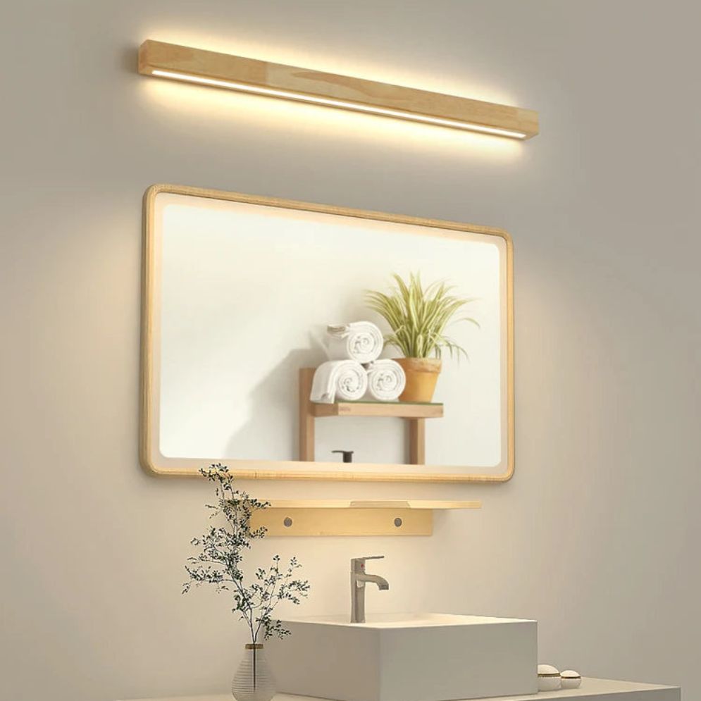 Applique Led pour Miroir en Bois Botimi - Lumiine