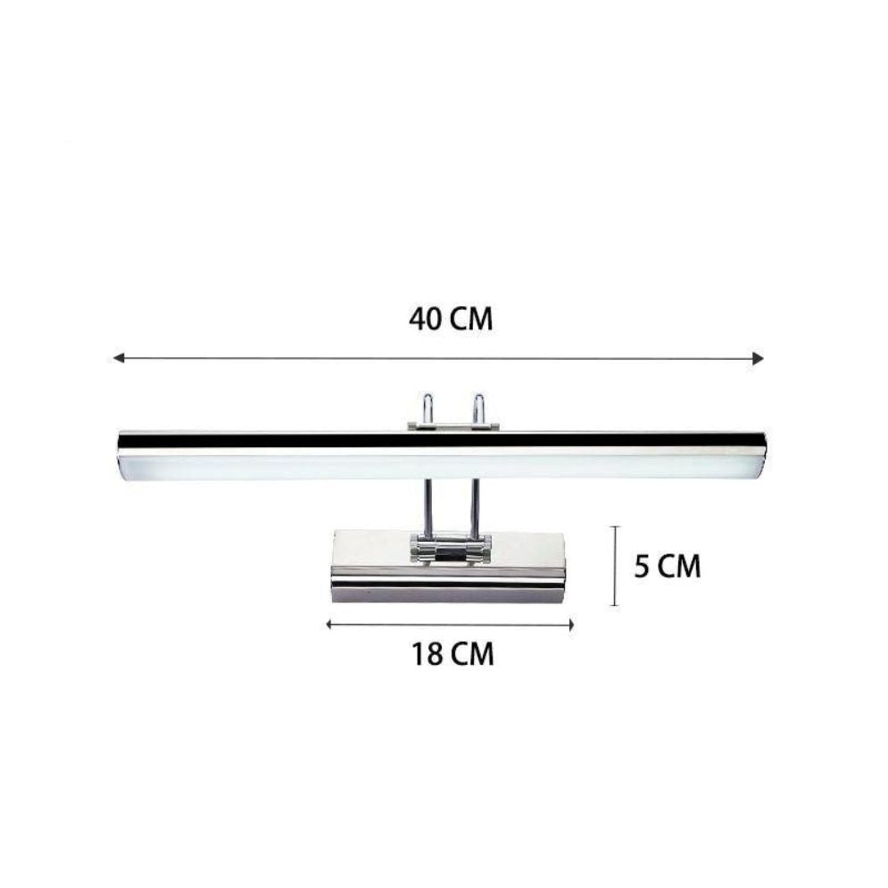 Applique Murale à Miroir Led Chromée - Lumiine