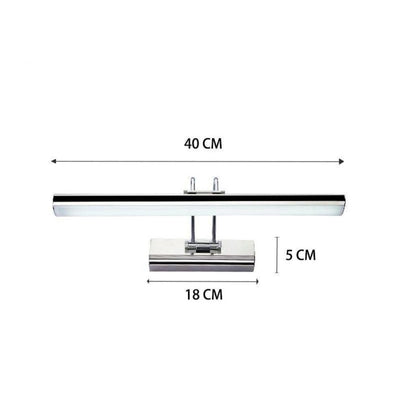 Applique Murale à Miroir Led Chromée - Lumiine