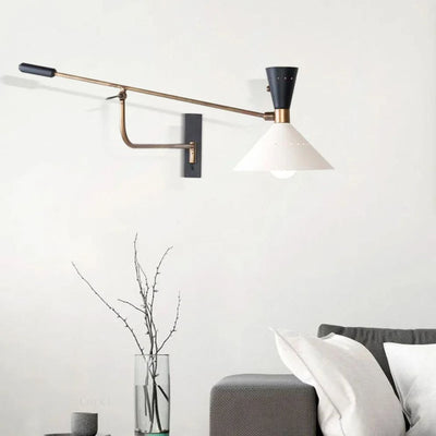 Applique Murale Ajustable Design Led avec Bras en Métal - Lumiine