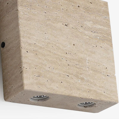 Applique Murale Artistique en Pierre Naturelle pour Luminaires D'ambiance - Lumiine