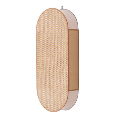 Applique Murale Bambou LED Arrondie Ajourée - Lumiine
