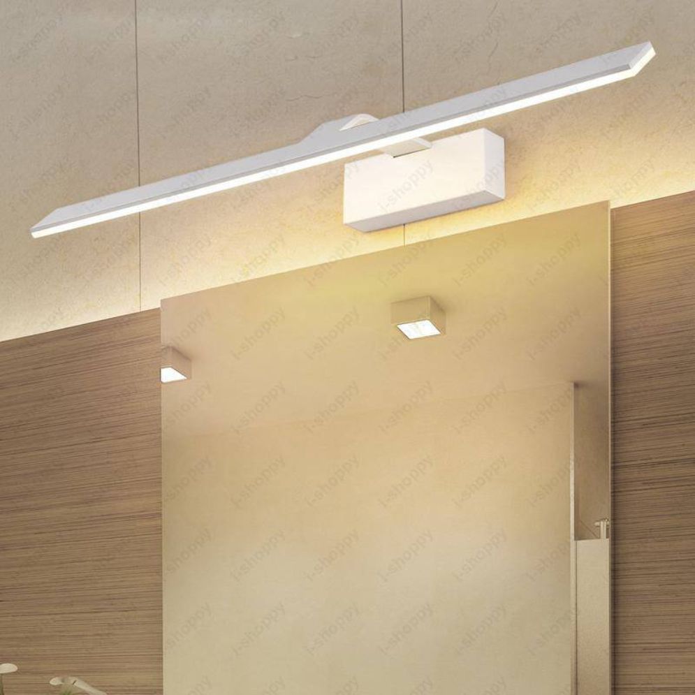 Applique Murale Bande Salle de Bain Lampe Dirigeable Verre - Lumiine