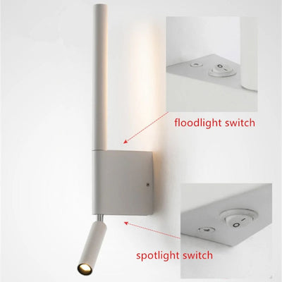 Applique Murale Chambre Rotative 330° Design Moderne - Lumiine