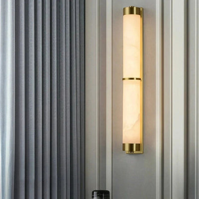 Applique Murale Cylindre LED Marbre