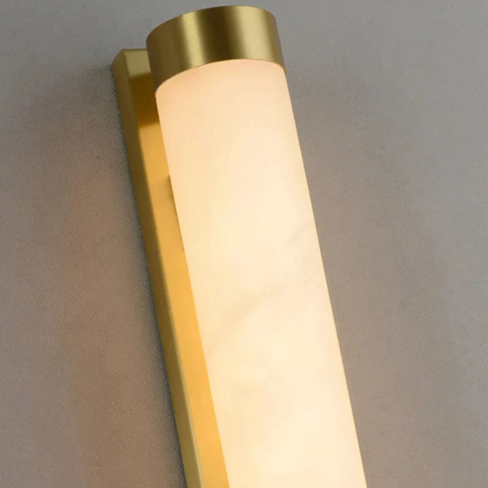 Applique Murale Cylindre LED Marbre - Lumiine
