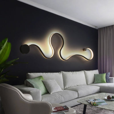 Applique Murale Design à Led Petites Barres Illuminée - Lumiine