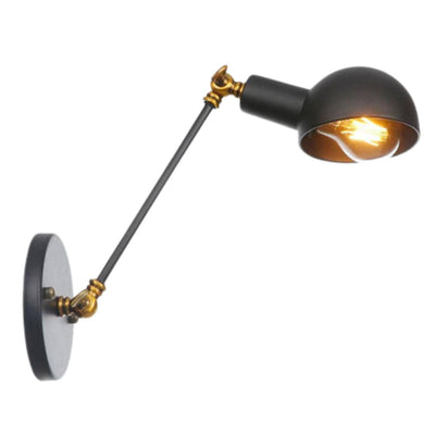 Applique Murale Design Led avec Bras en Métal Style Loft - Lumiine