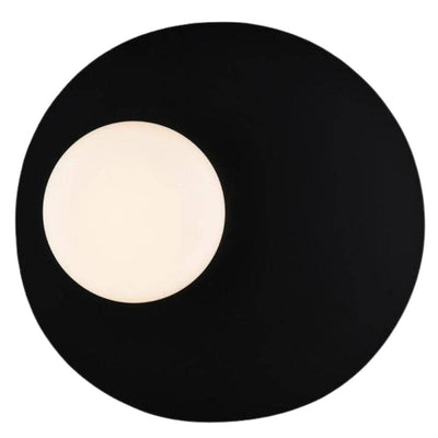 Applique Murale Design Led avec Plusieurs Disques Noirs Loft - Lumiine