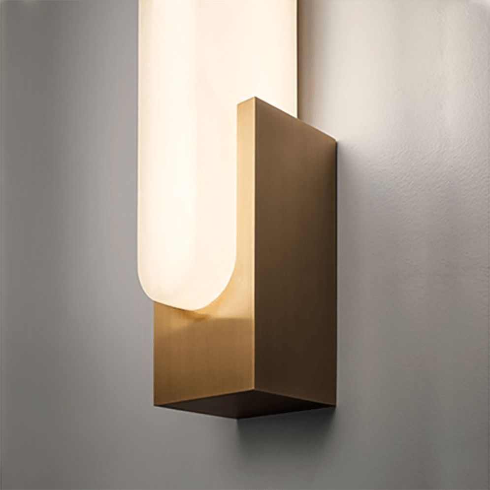 Applique Murale Design LED en Marbre Allongé Luxury - Lumiine