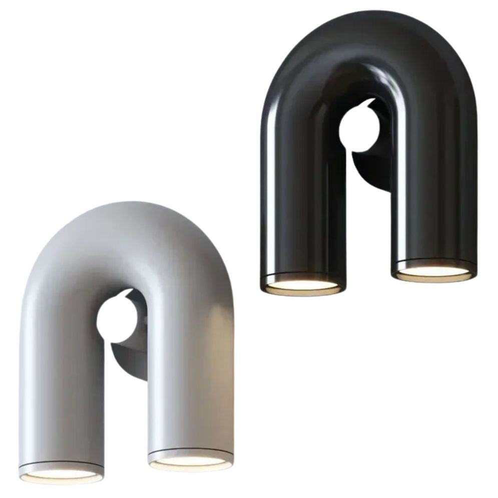Applique Murale Design Led Minimaliste en Forme de U Sally - Lumiine