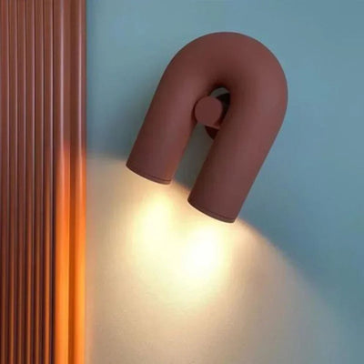 Applique Murale Design Led Minimaliste en Forme de U Sally - Lumiine