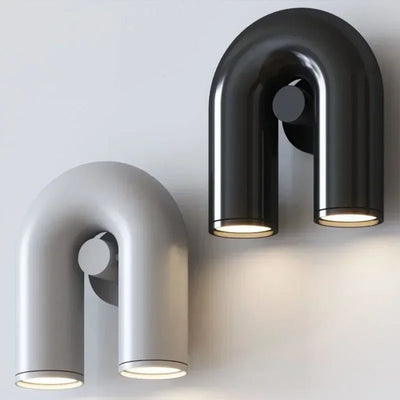 Applique Murale Design Led Minimaliste en Forme de U Sally - Lumiine