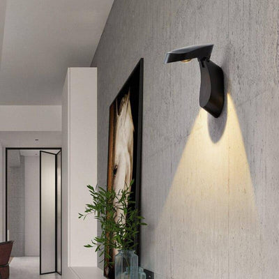 Applique Murale Doré avec Abat-Jour Real - Lumiine