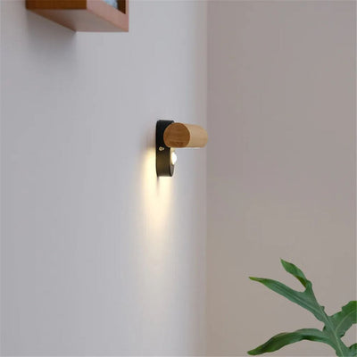 Applique Murale en Bois avec Ampoule Led pour Intérieur - Lumiine
