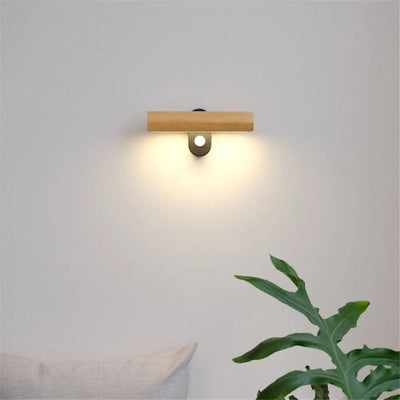 Applique Murale en Bois avec Ampoule Led pour Intérieur - Lumiine
