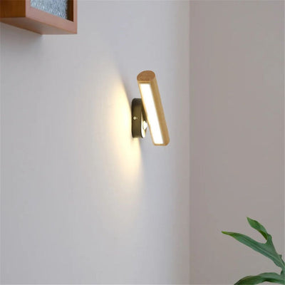 Applique Murale en Bois avec Ampoule Led pour Intérieur - Lumiine
