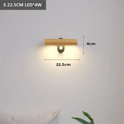 Applique Murale en Bois avec Ampoule Led pour Intérieur - Lumiine
