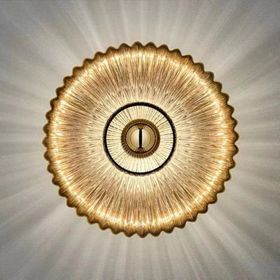 Applique Murale en Verre Bauhaus avec Effet Sur le Mur - Lumiine