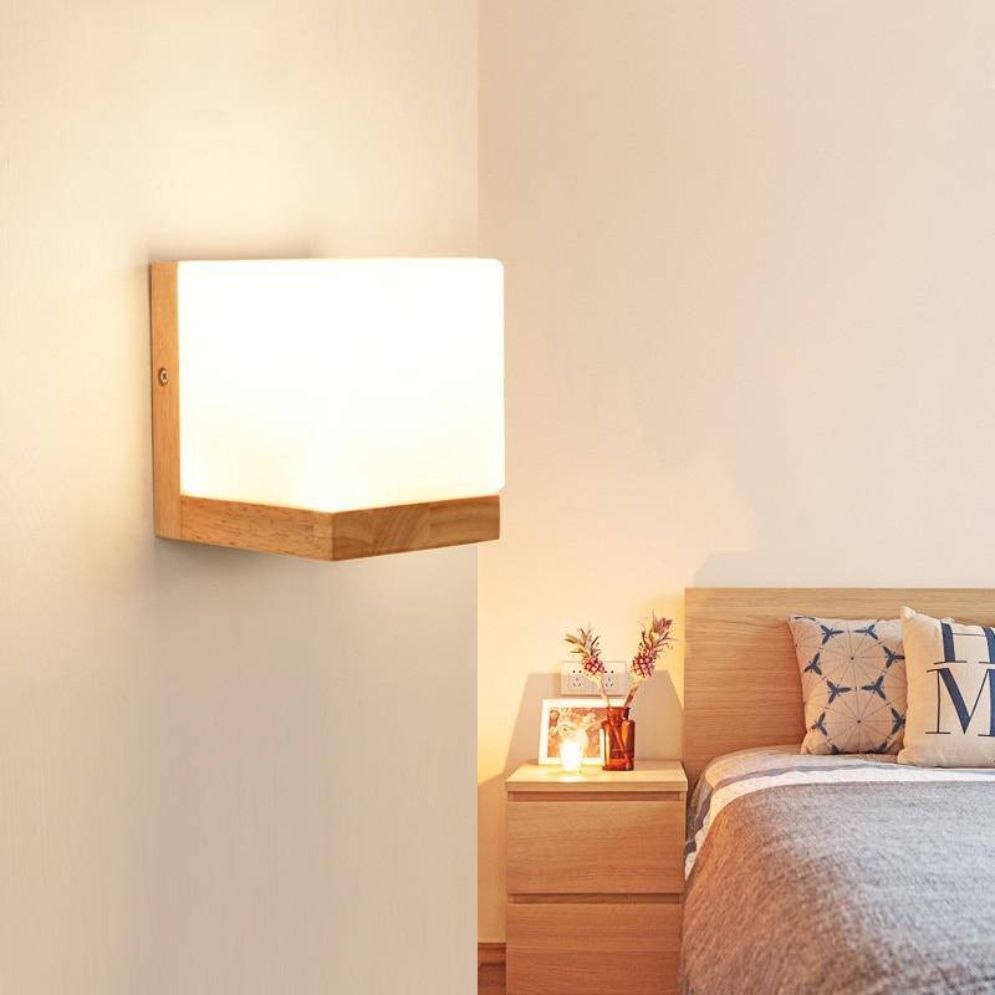 Applique Murale Led Cubique Simple - Lumiine