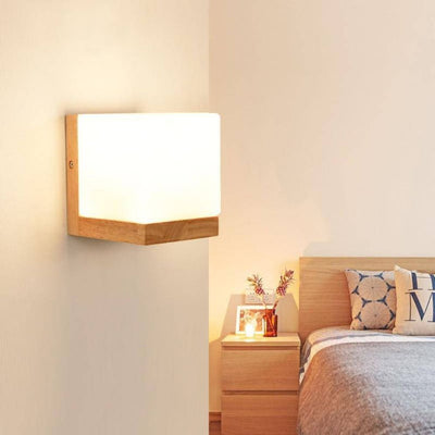 Applique Murale Led Cubique Simple - Lumiine