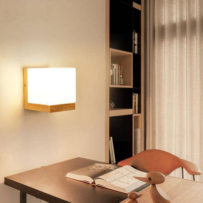 Applique Murale Led Cubique Simple - Lumiine
