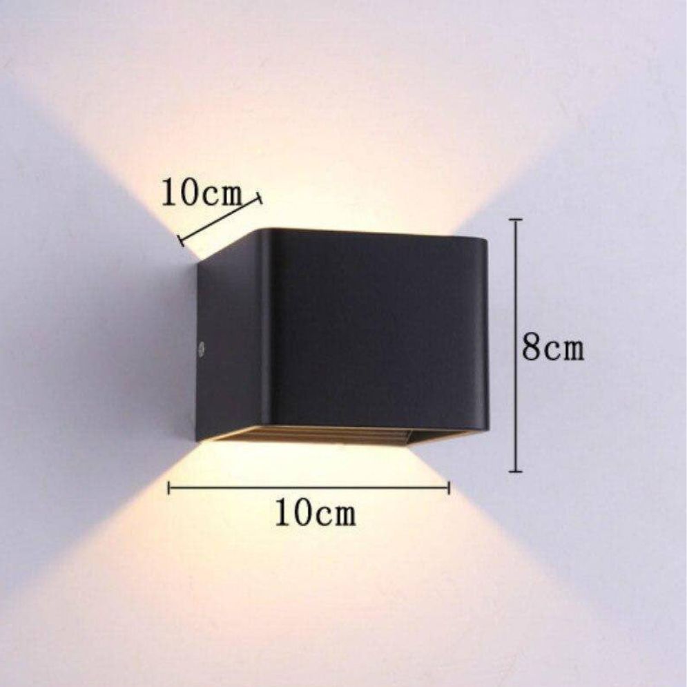 Applique Murale Led Cubique Simple Reading - Lumiine
