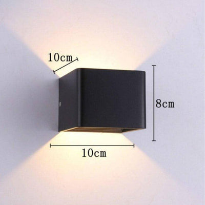 Applique Murale Led Cubique Simple Reading - Lumiine
