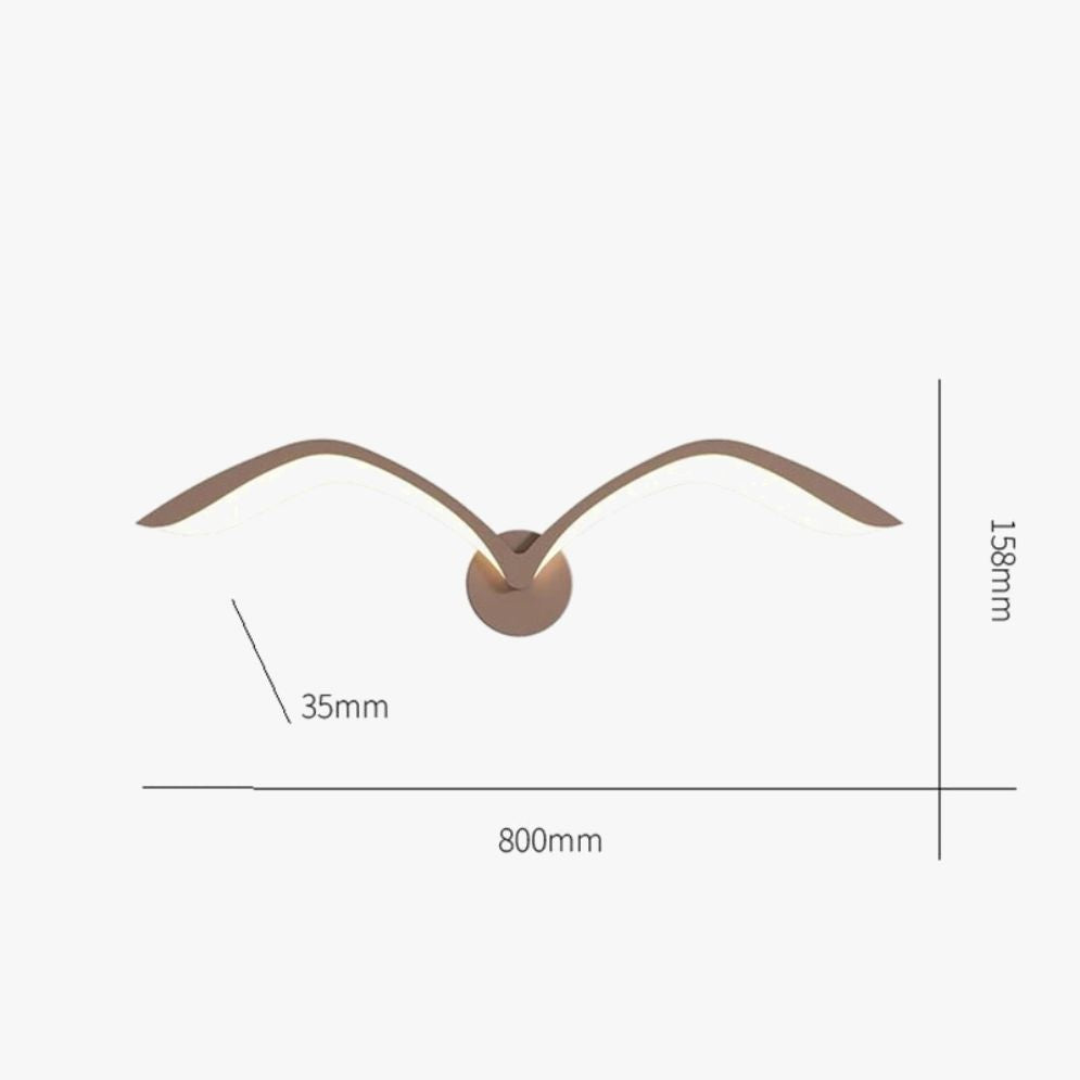 Applique Murale Led Design Nordique Moderne Luminaire Décoratif