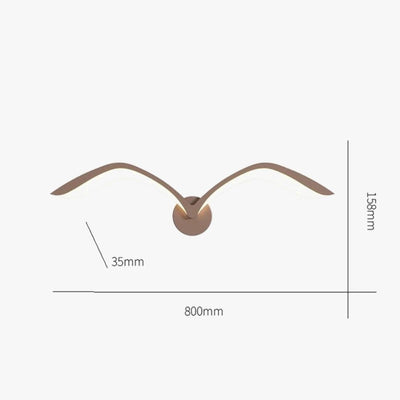 Applique Murale Led Design Nordique Moderne Luminaire Décoratif