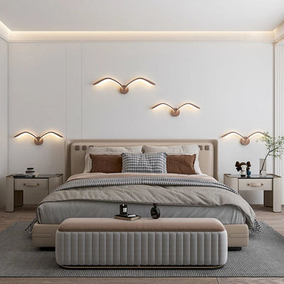 Applique Murale Led Design Nordique Moderne Luminaire Décoratif