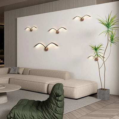 Applique Murale Led Design Nordique Moderne Luminaire Décoratif