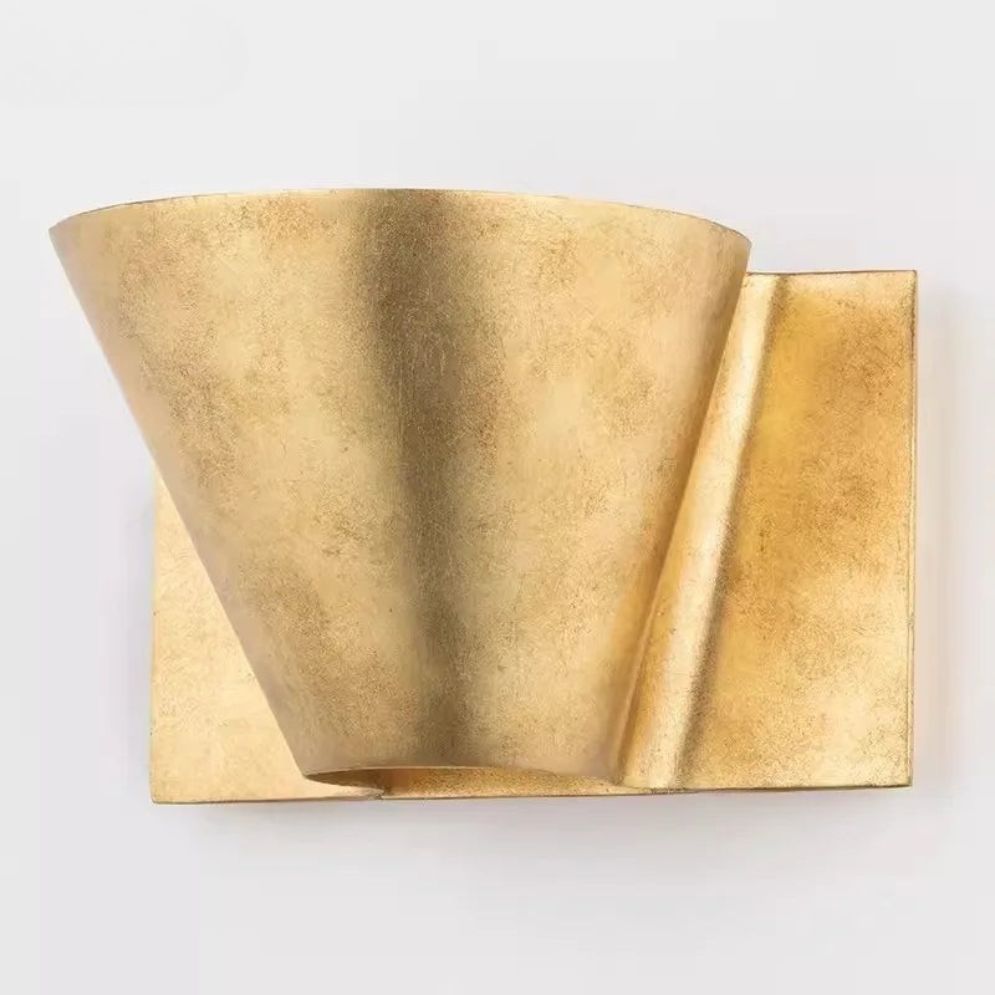 Applique Murale Led Dorée pour Miroir Rétro - Lumiine