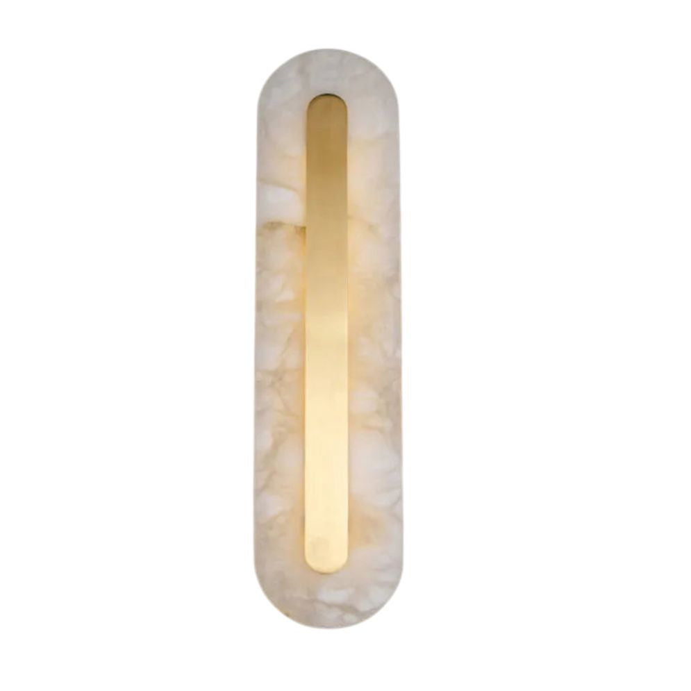 Applique Murale Led Elliptique Marbre Européen Minimaliste - Lumiine