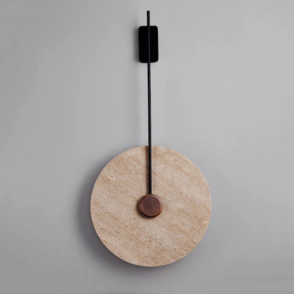 Applique Murale Led en Marbre Naturel - Lumiine
