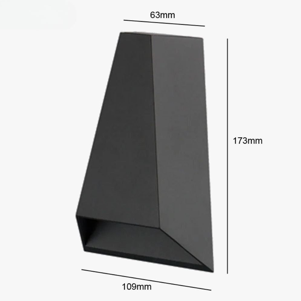 Applique Murale Led Extérieure en Aluminium Décorative - Lumiine